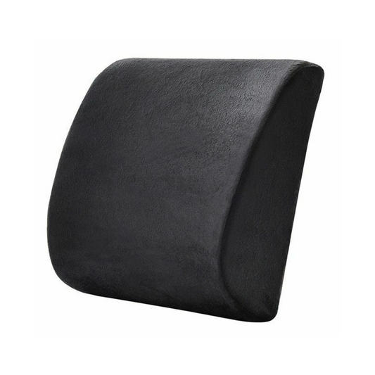 ZorVext™ LumbarEase – Ergonomic Memory Foam Back Cushion