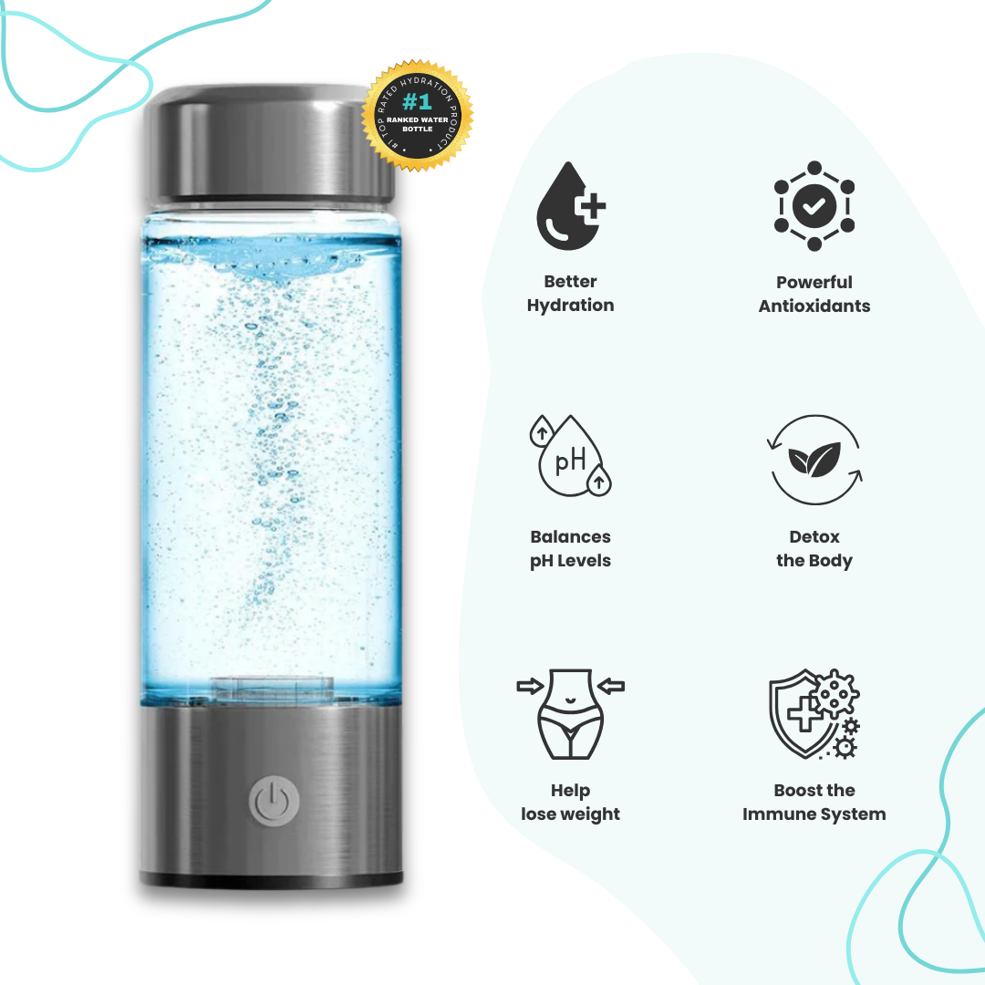 ZorVext™ Portable Hydrogen Water Bottle