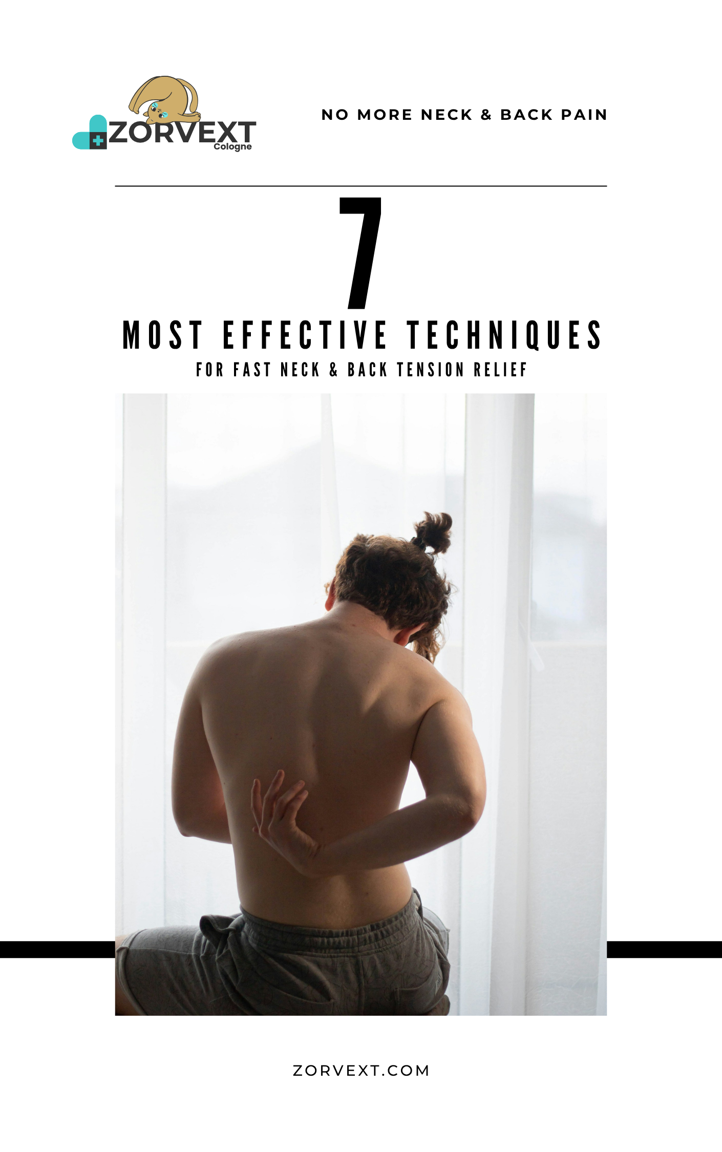 eBook: 7 Most Effective Techniques for Fast Neck & Back Tension Relief