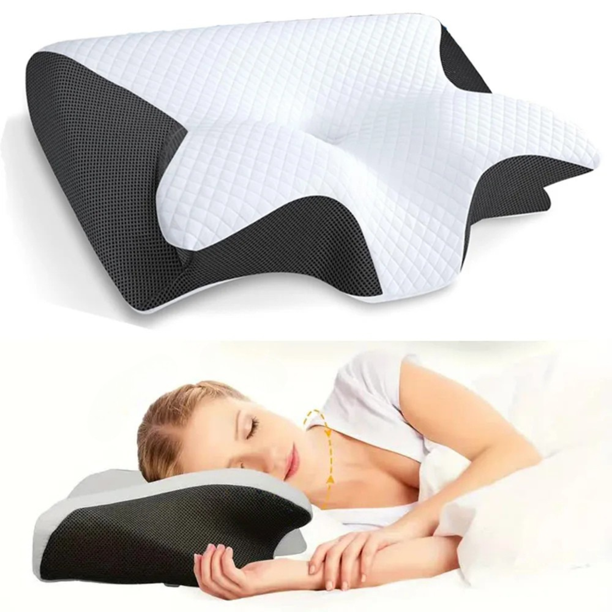 ZORVEXT CerviCloud Neck Pillow — Fast Tension Relief for Deeper Sleep