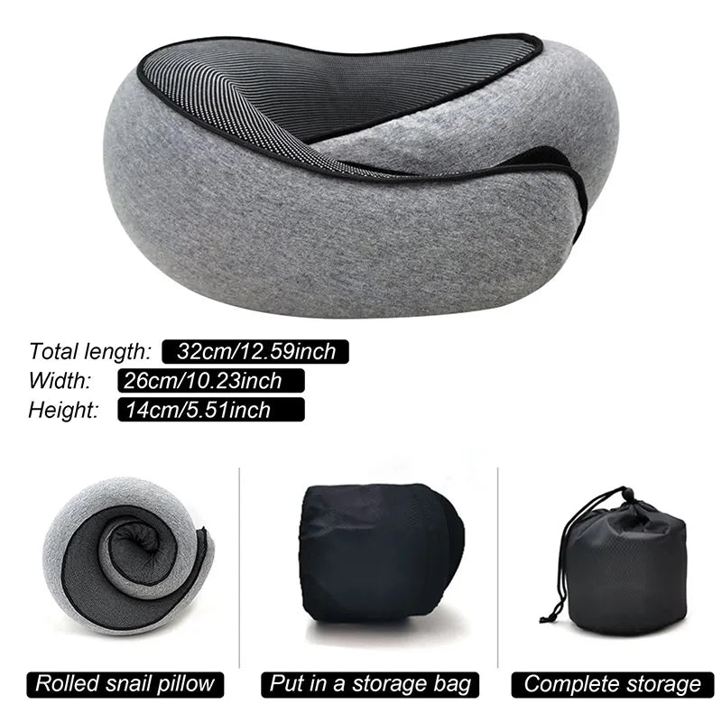 Soft Snail Travel Pillow