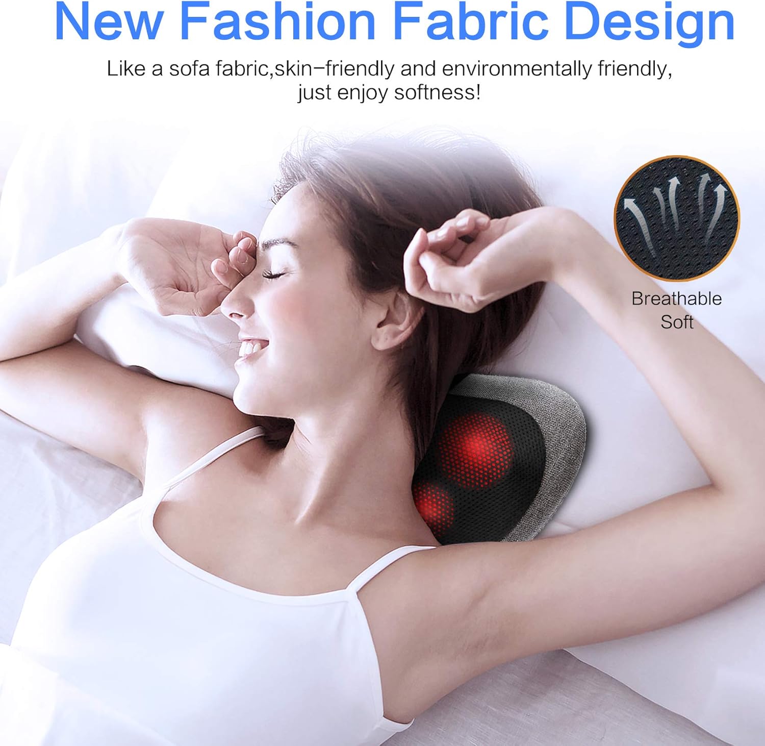 Relaxing Shiatsu Massage Pillow