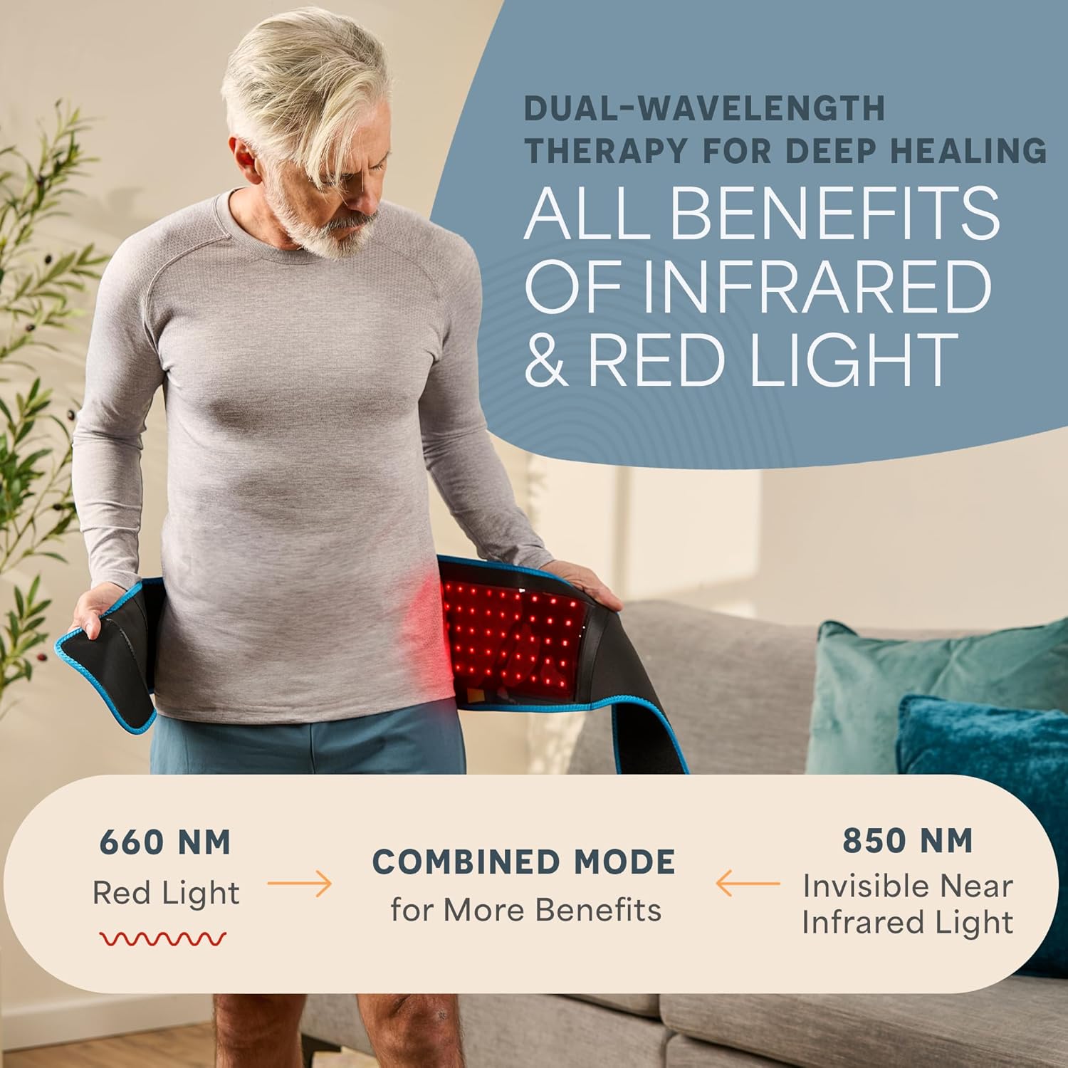 Portable Red Light Therapy Belt