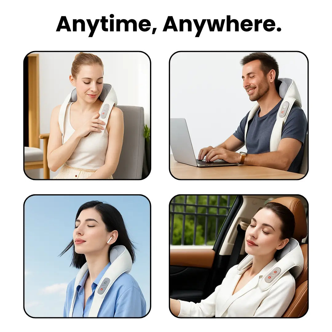ZORVEXT Deep Relief Pro™ – Your Hands‑Free Neck & Shoulder Massager